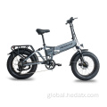 High Quality Electric Fat Tire Folding Bike Low carbon environmental protection Electric Bicycle Manufactory